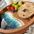 Wooden Ocean Serving Tray