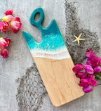 Medium Signature Handle Boards Maple Take Me To Tahiti (Light Turquoise)