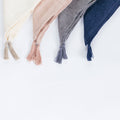 Stone Washed Linen Tasseled Napkins
