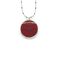 Ion Glass Defense Pendant 31MM Rose Coral