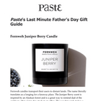 Juniper Berry Scented Soy Candle