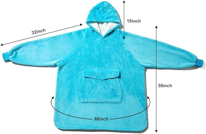 Krifey Wearable Blanket Hoodie