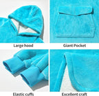 Krifey Wearable Blanket Hoodie