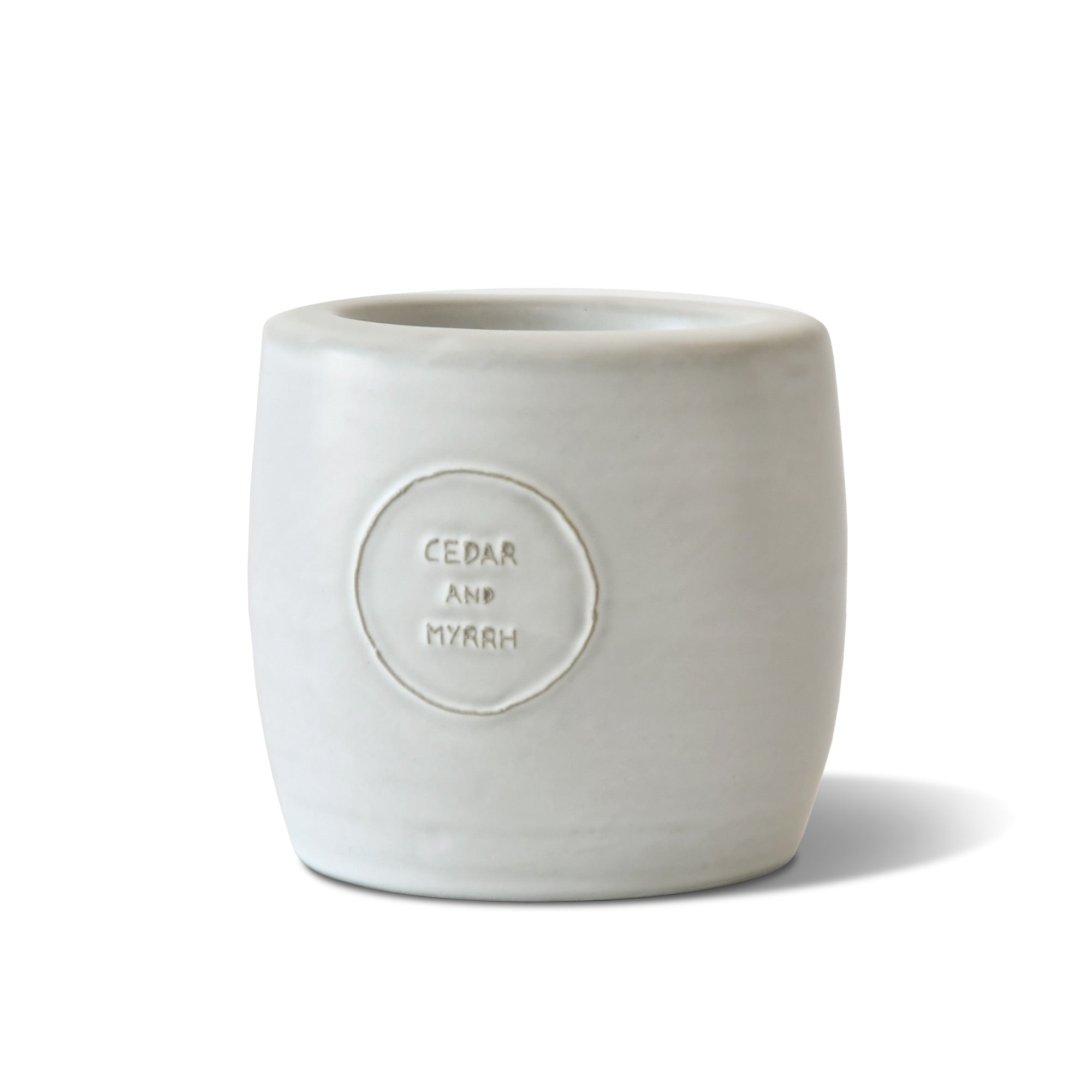 Light Grey Ceramic Aroma Oil & Wax Warmer Main image