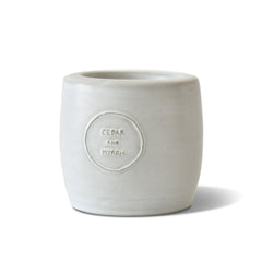 Light Grey Ceramic Aroma Oil & Wax Warmer