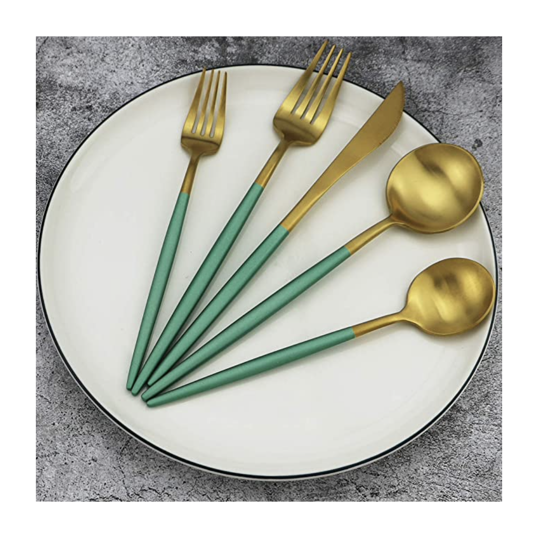 Lisse Flatware Set Green