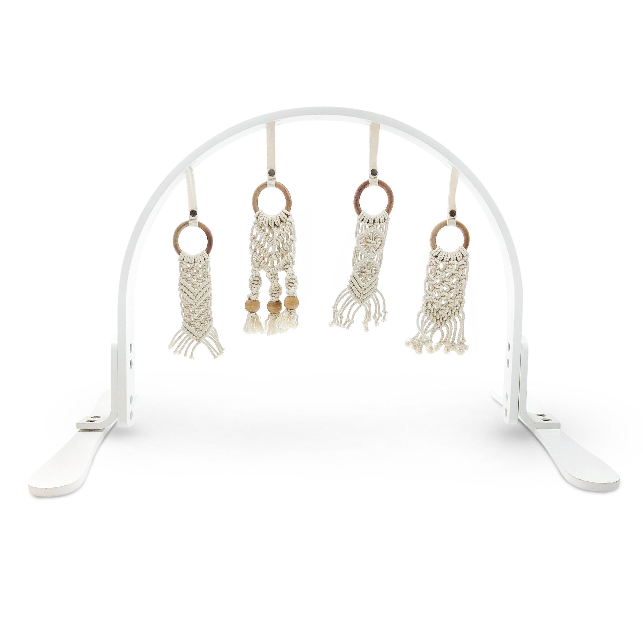 Macrame Lounge Mat & Play Gym Bundle