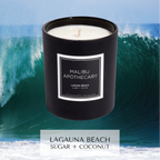 Matte Black Candle Laguna Beach