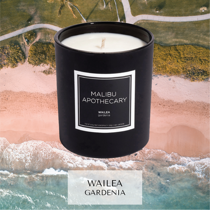 Matte Black Candle Wailea