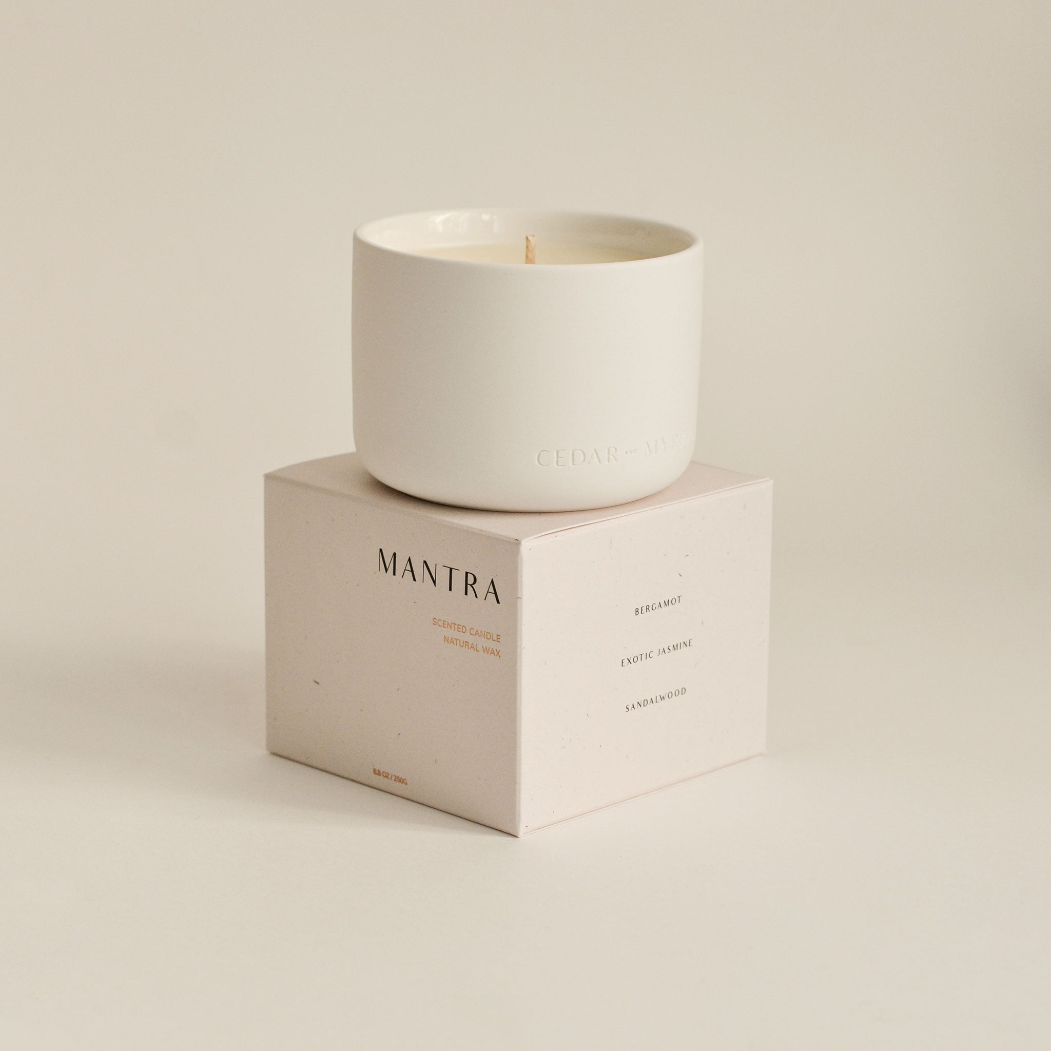 Mantra Wellness Candle