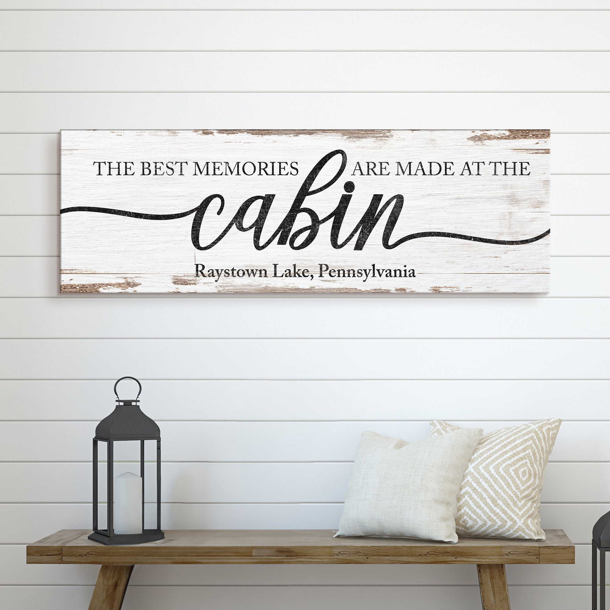 Best Memories Are Made At The Cabin Sign Secondary image