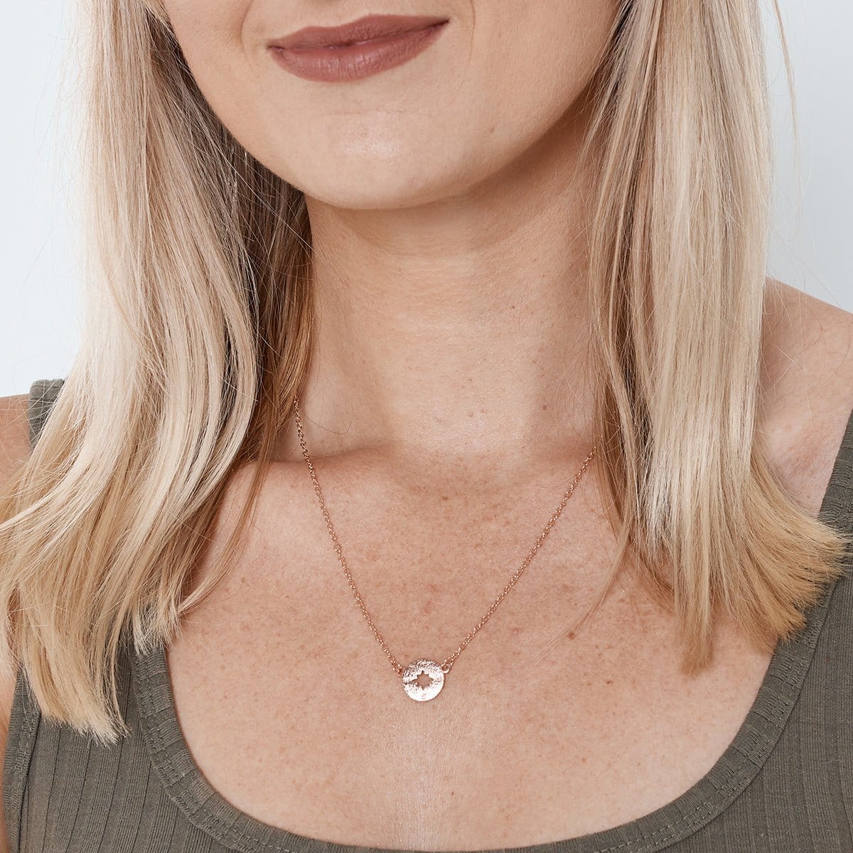 Mother's Day Gift From Husband Compass Necklace