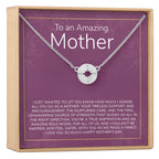 Mother's Day Gift From Husband Compass Necklace Silver