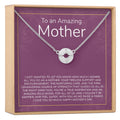 Mother's Day Gift From Husband Compass Necklace Silver