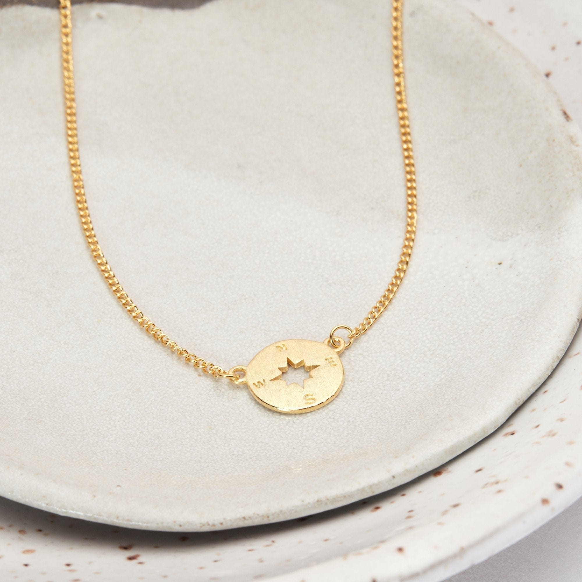 Mother's Day Gift From Husband Compass Necklace Secondary image
