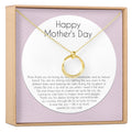 Mother's Day Necklace Gold