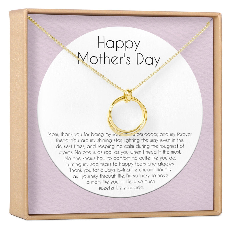 Mother's Day Necklace Gold
