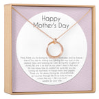 Mother's Day Necklace Rose Gold