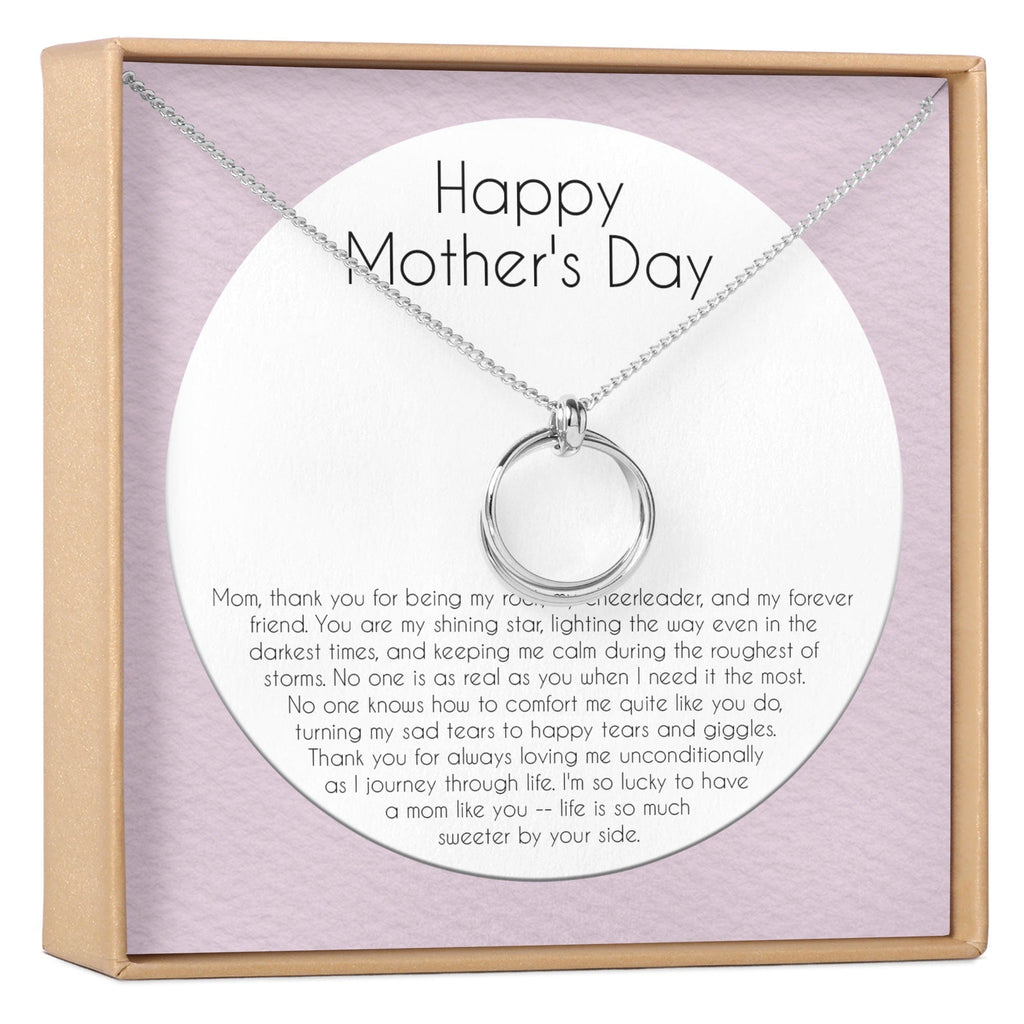 Mother's Day Necklace Silver