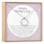 Mother's Day Necklace Silver