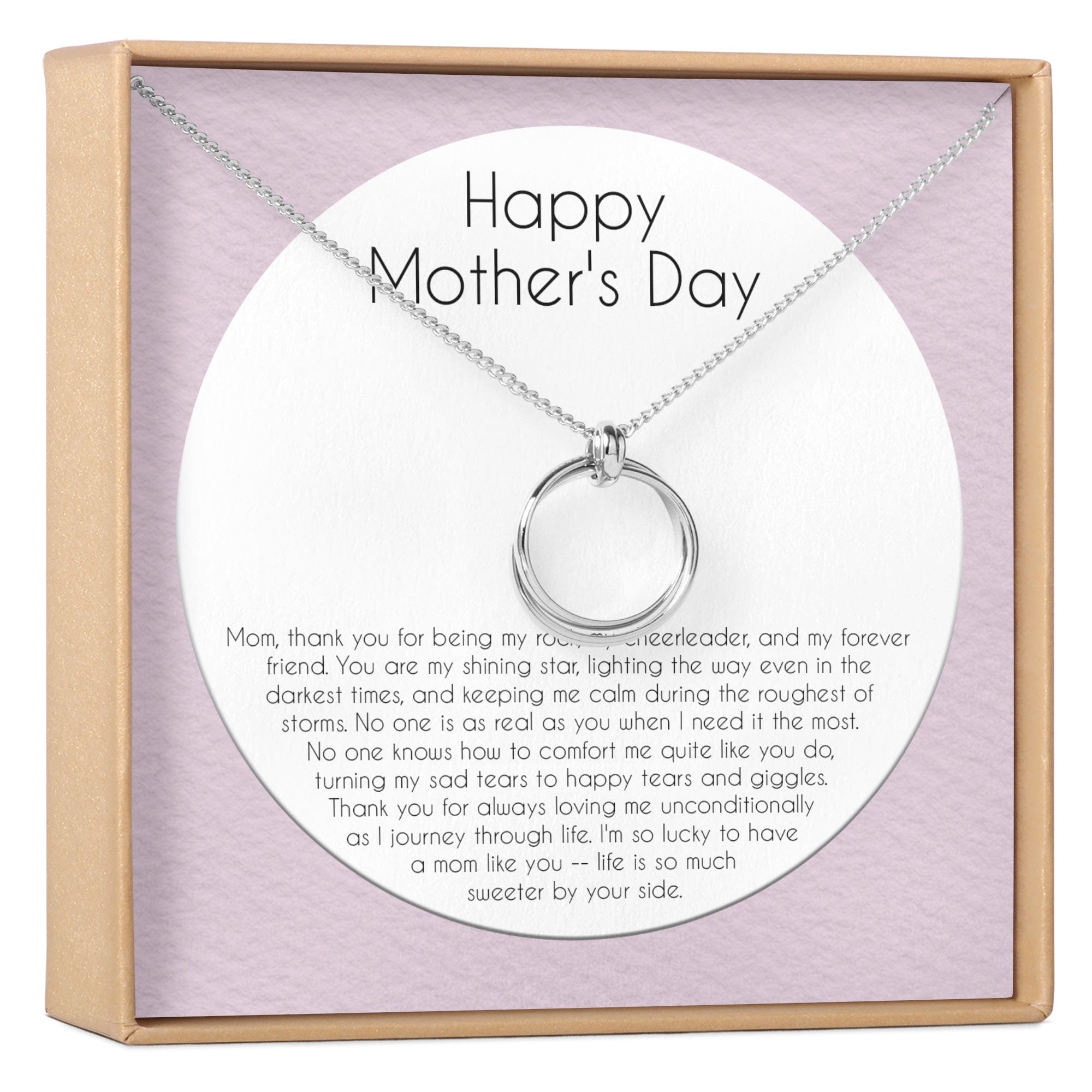 Mother's Day Necklace Silver