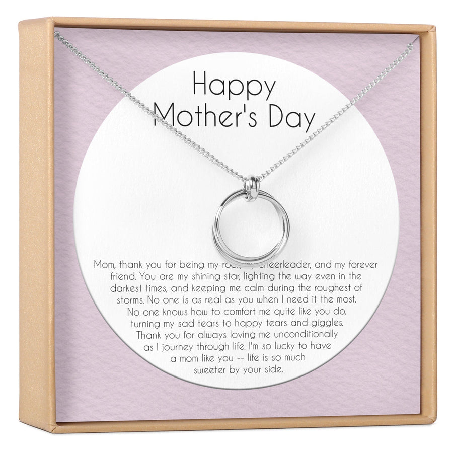 Mother's Day Necklace Silver
