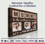 Mother's Day Sign To Me You Are The World