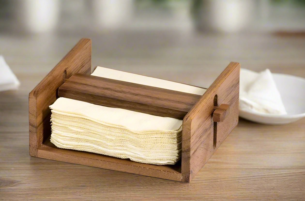 Napkin Holder Cocktail 5" x 5" Main image