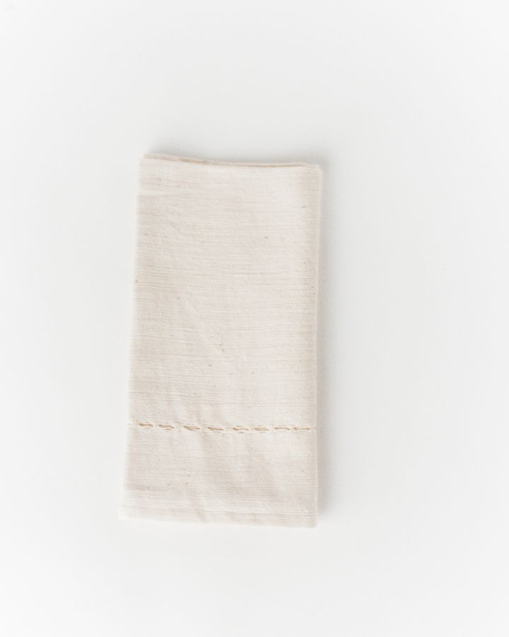 Pulled Cotton Napkins Natural