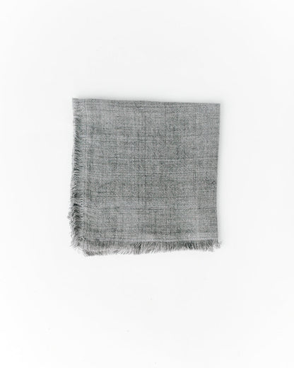 Stone Washed Linen Cocktail Napkin Oyster