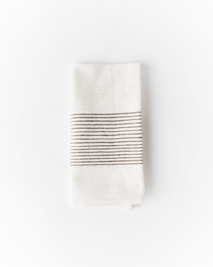 Riviera Cotton Napkins Grey Set of 2 Main image