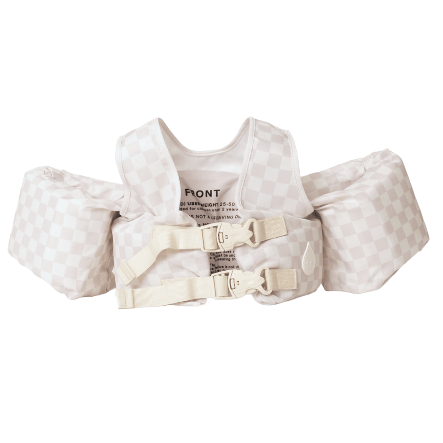 Neutral Checkered Kids Float
