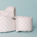 Neutral Checkered Kids Float