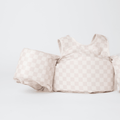 Neutral Checkered Kids Float