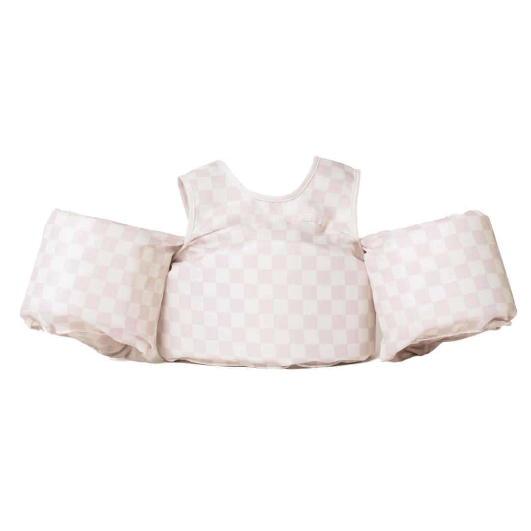 Neutral Checkered Kids Float Main image