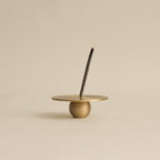 Orb Brass Incense Holder