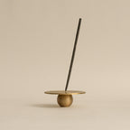 Orb Brass Incense Holder