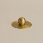 Orb Brass Incense Holder