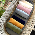 Organic Cotton Soft Double Gauze - Choose Your Color - Custom Made Fitted Sheet