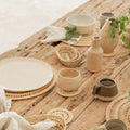 Oval Rattan Basket Set