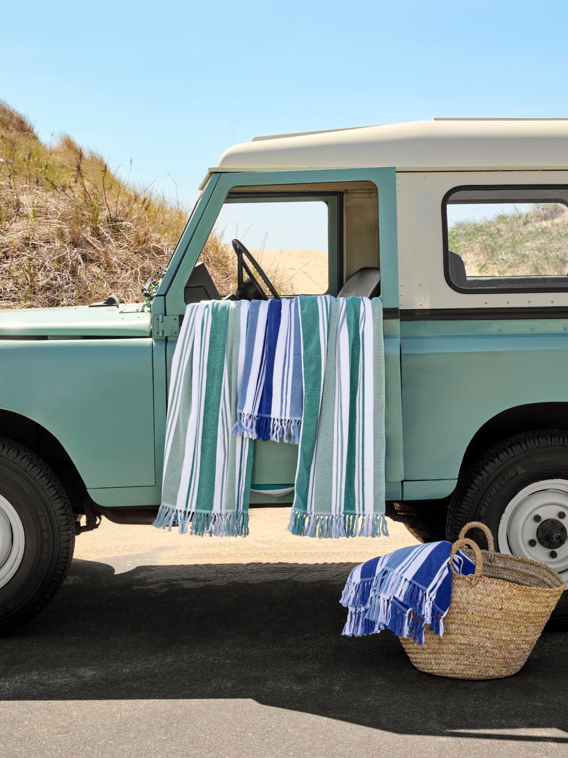 Palm Green Harbour Cabana Beach Towel Secondary image