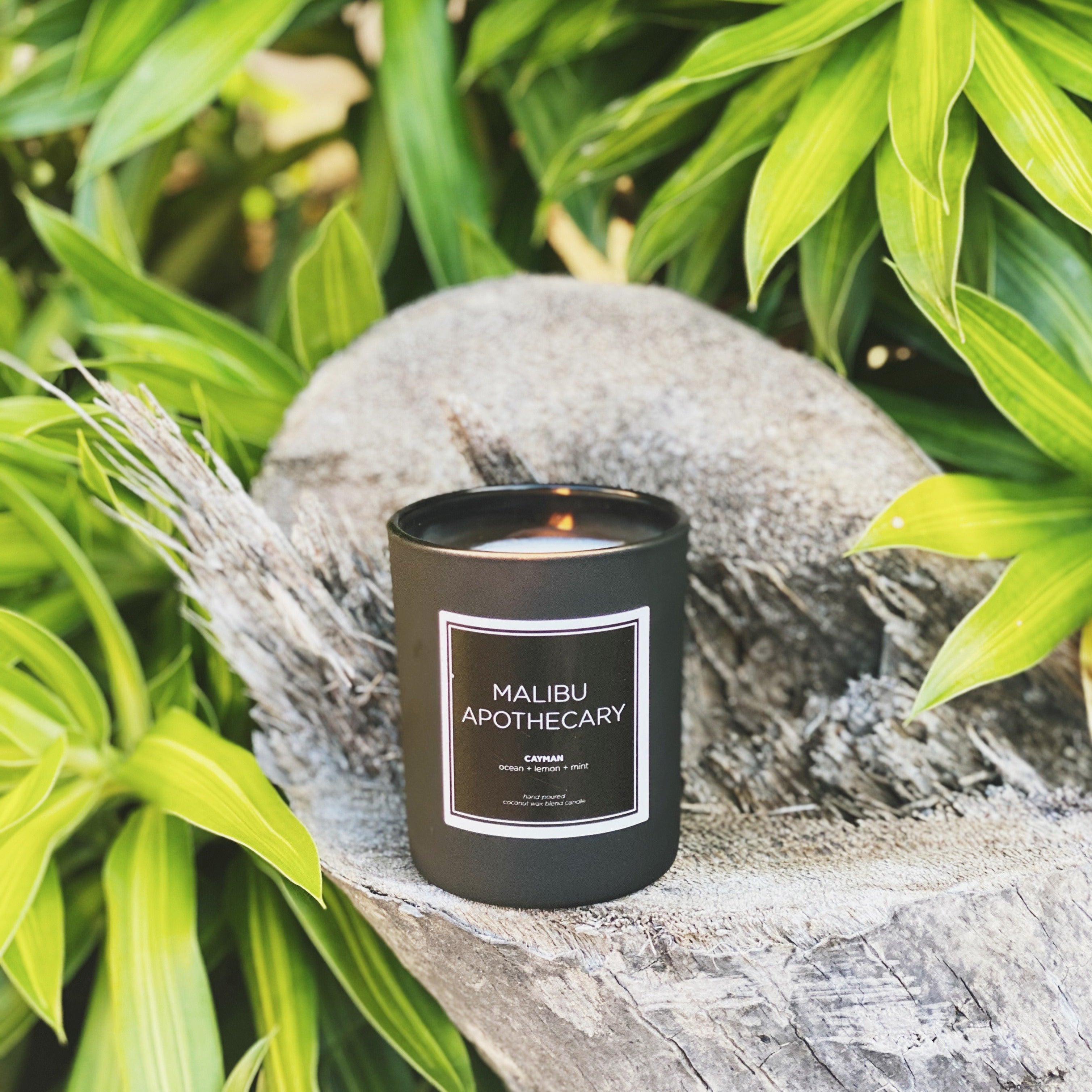 Mini Matte Black Candle Secondary image