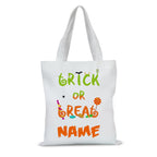 "Spooktacular Personalized Halloween Tote Bags: The Perfect Surprise for Your Little Monsters!"