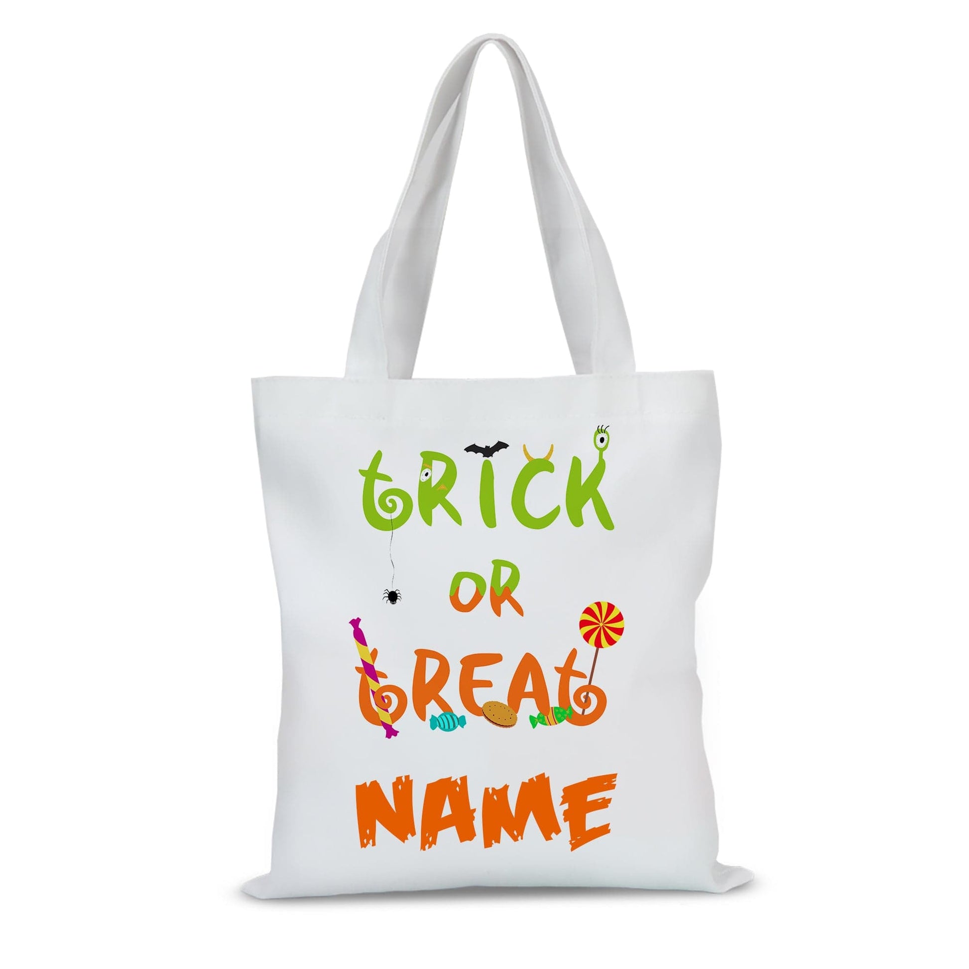 "Spooktacular Personalized Halloween Tote Bags: The Perfect Surprise for Your Little Monsters!"