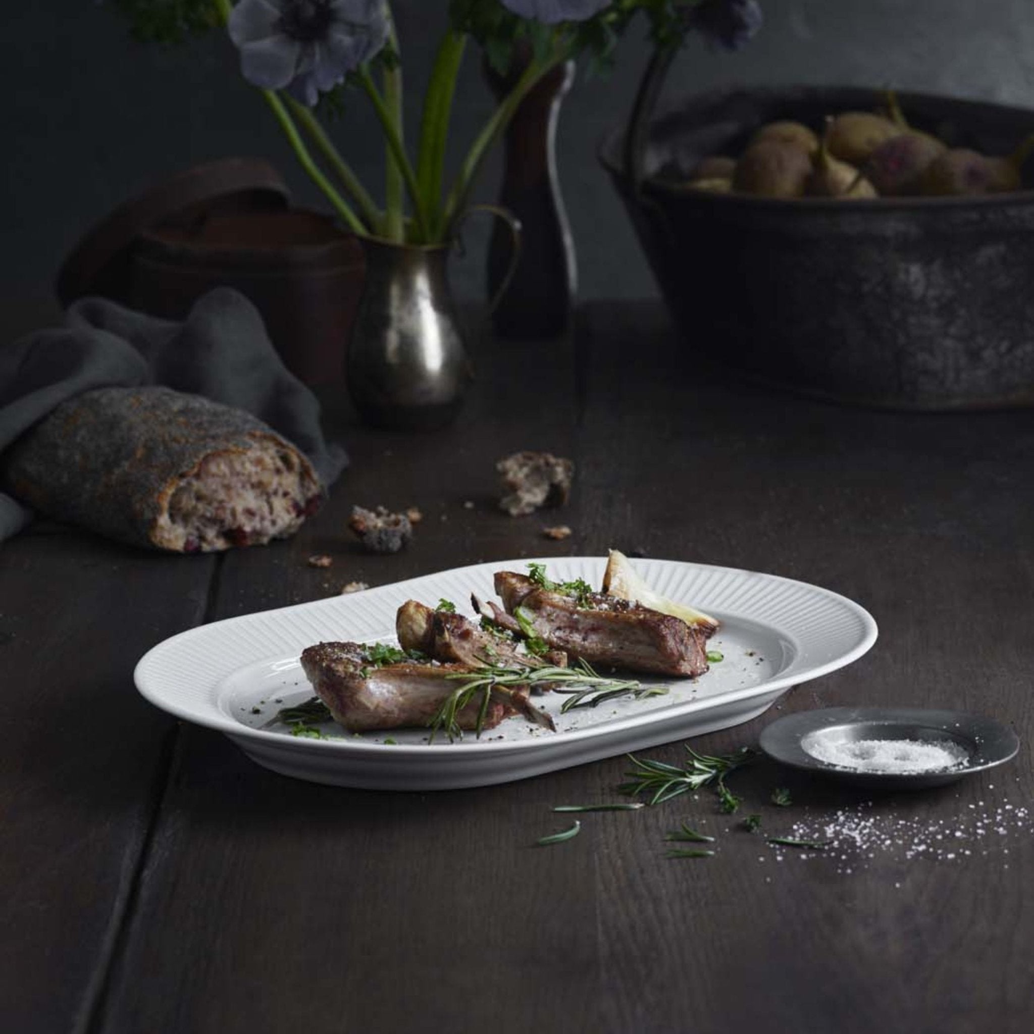 Plisse Oblong Platter Main image