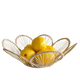 12" Scalloped Woven Bread Basket