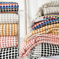 Pom Pom Bath Towel Light Gray