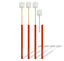 Portable Reusable Skewer 4 Pack