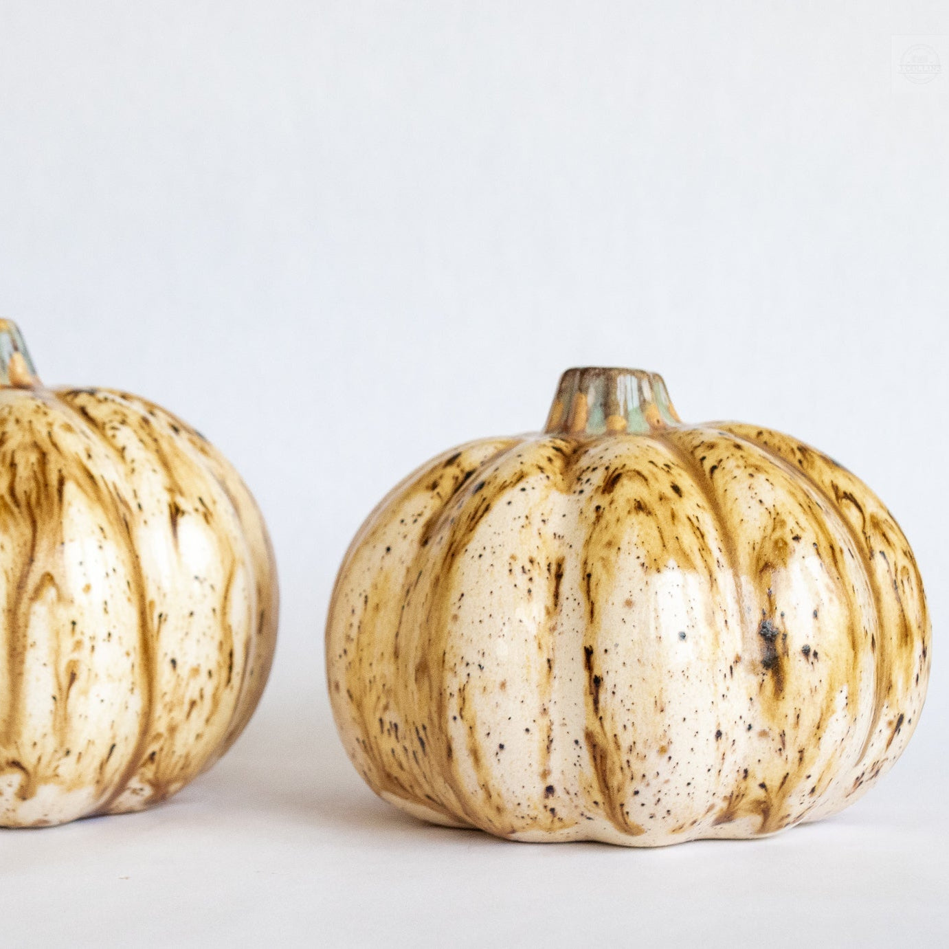 Ceramic Pumpkin Beige