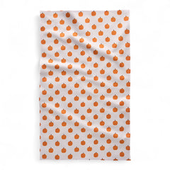Pumpkin Patchwork Geometry Tea Towel